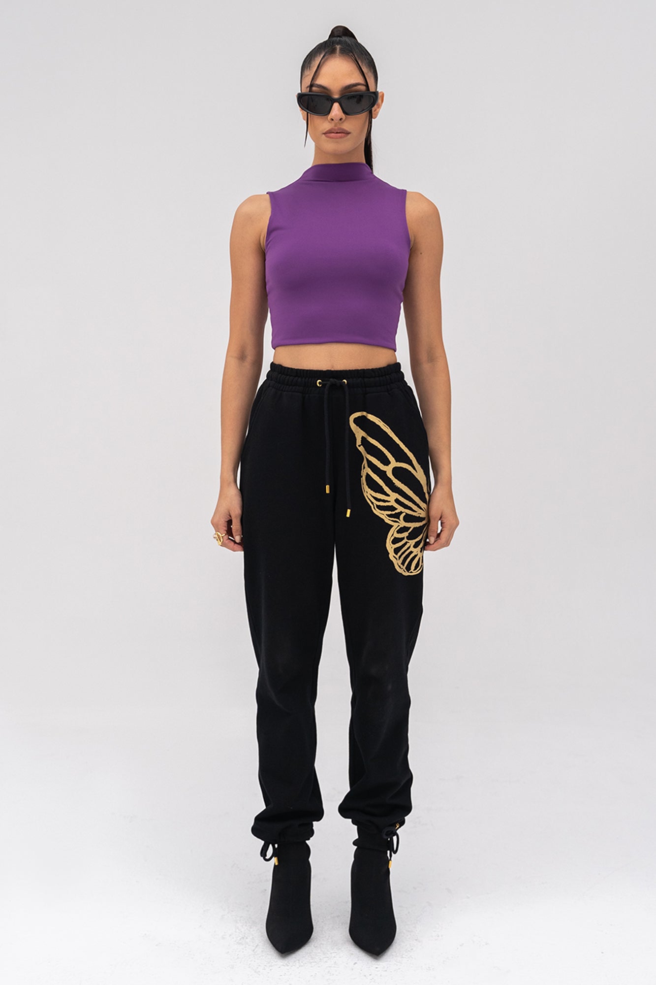 Diana High Neck Top