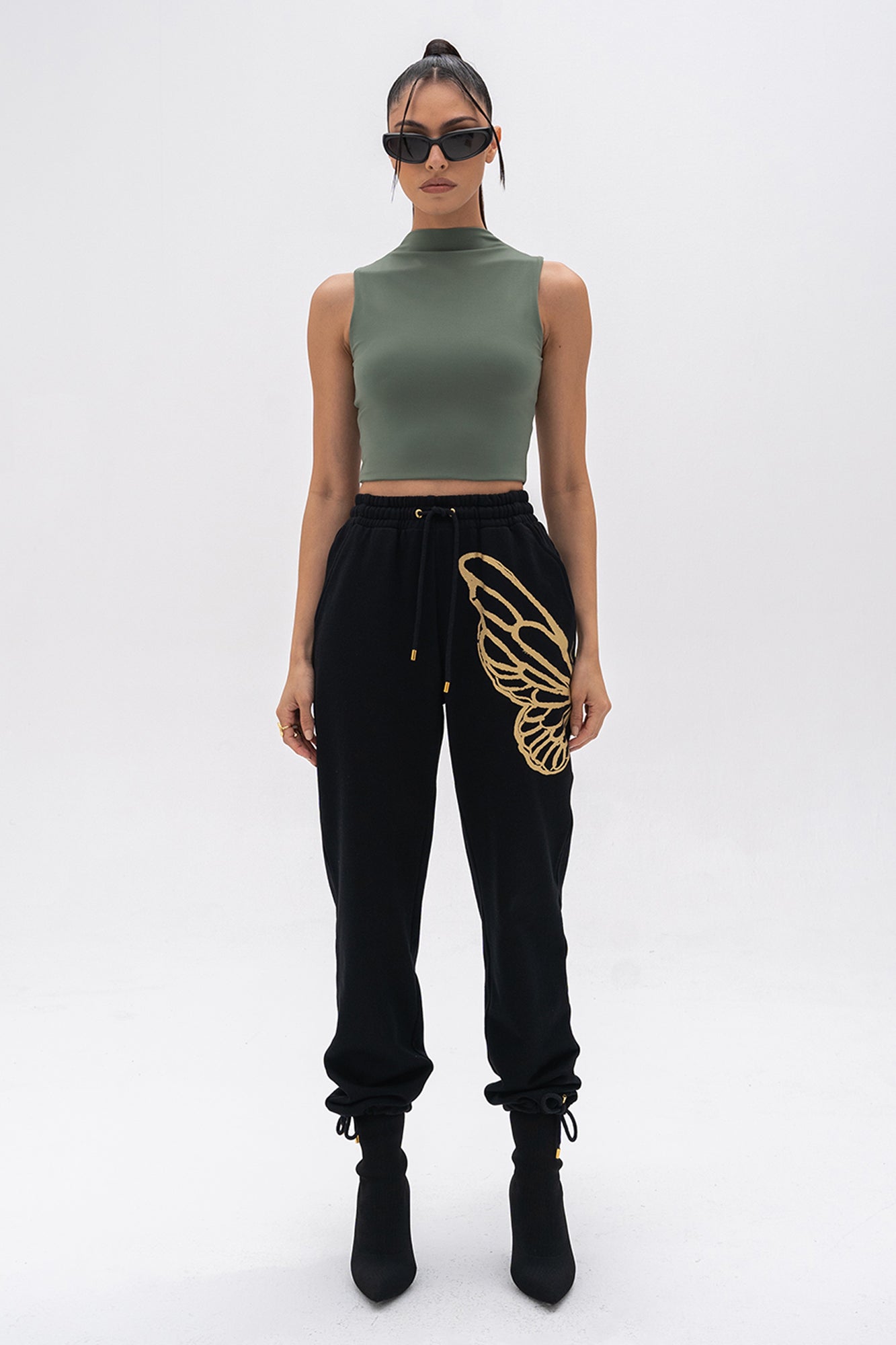 Diana High Neck Top