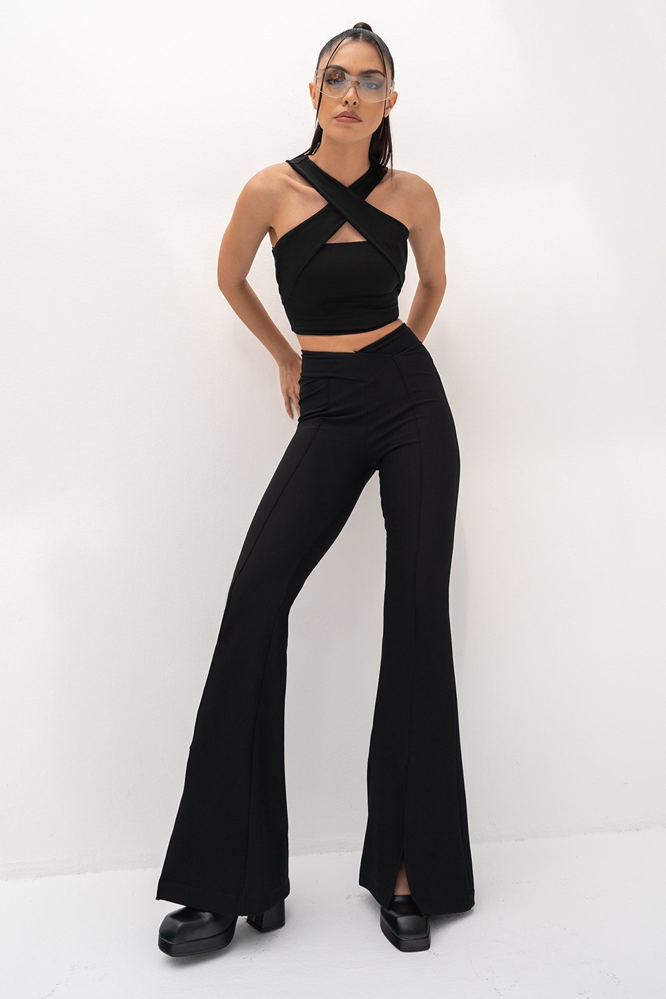 Emilia Cross Front Top