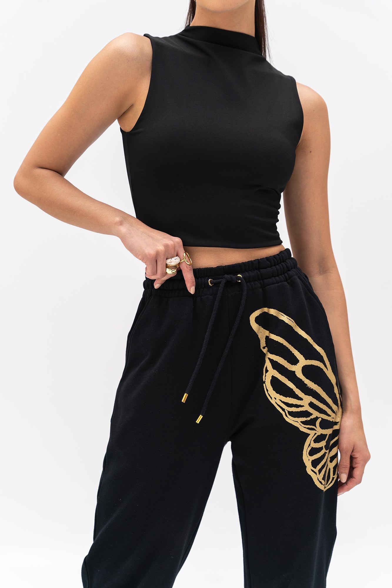Diana High Neck Top