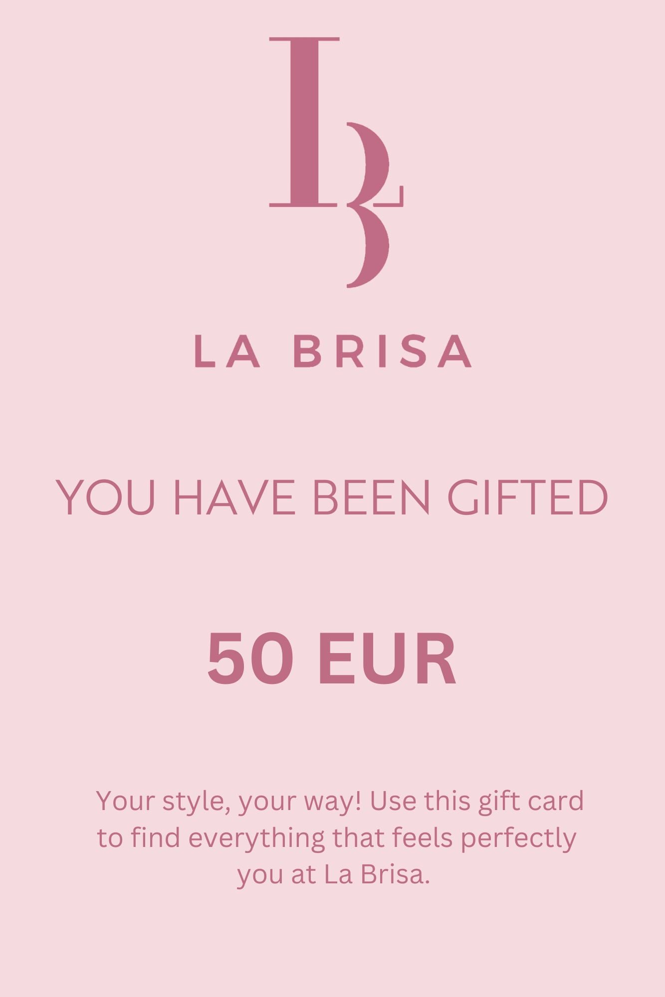 Gift Card 50