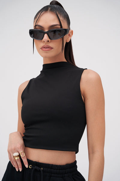 Diana High Neck Top